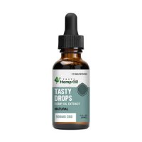 Tasty Drops Hemp Oil Extract 500mg Natural