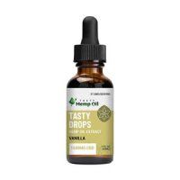 Tasty Drops Hemp Oil Extract 1500mg Vanilla